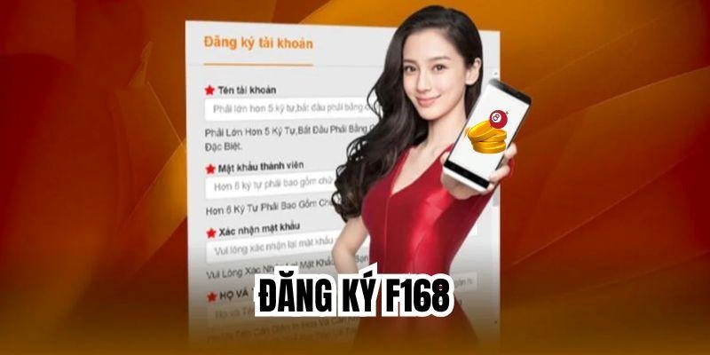 Chia sẻ tiến trình đăng ký F168