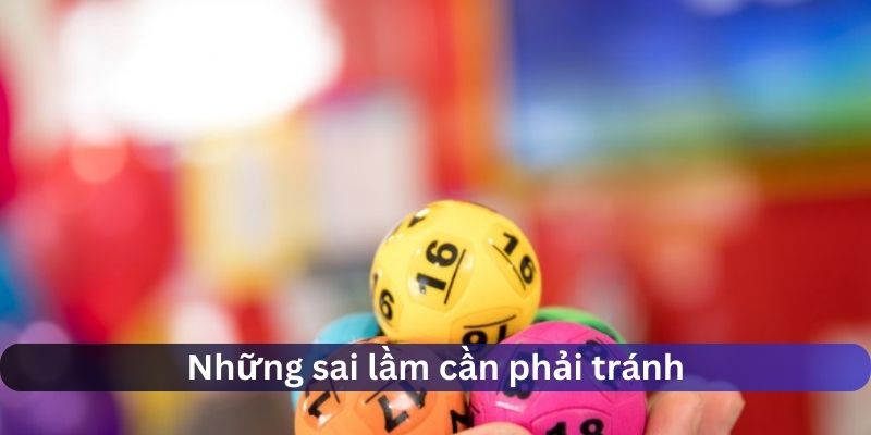 Các sai lầm khi tạo dàn đề 20